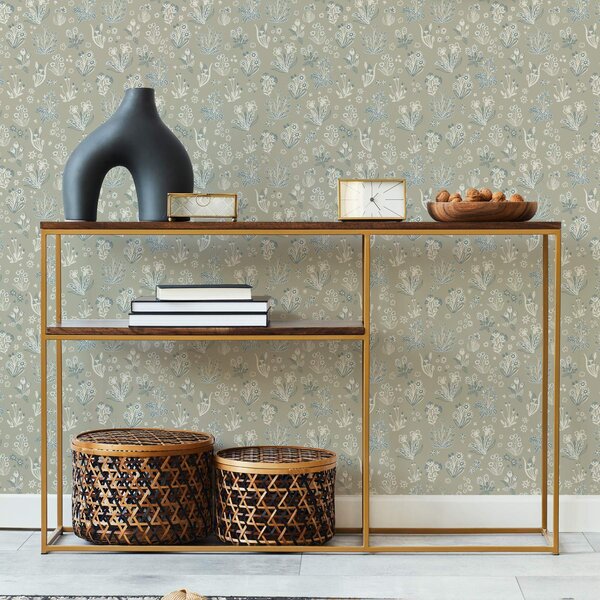 Tapet Plante minimaliste, Tapet rustic, a00018 : Uwalls.ro