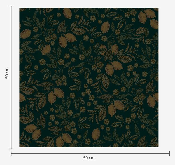 Tapet Frunze dense galben-verzui, Tapet flori, a00019v2 : Uwalls.ro