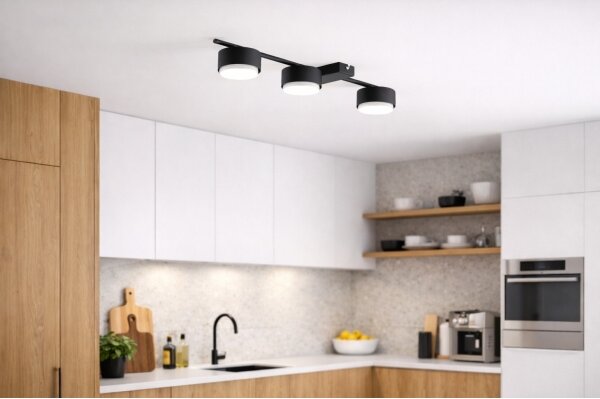 Brilagi - Corp de iluminat cu MONO 3x GX53/12W/230V, negru