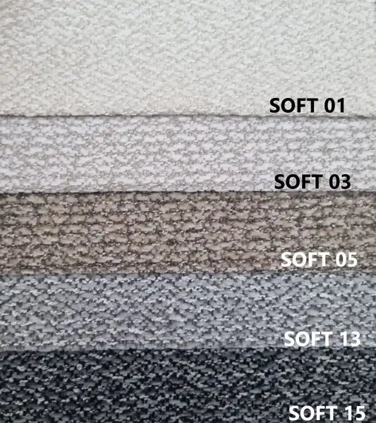 Fotoliu Boucle Loris,crem