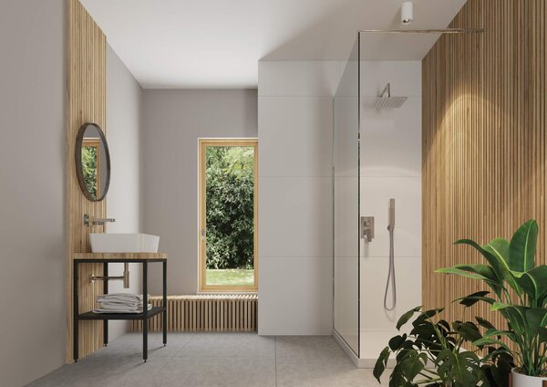 Deante Deante, consola baie in picioare 665x500 mm, neagra, CST_X60A