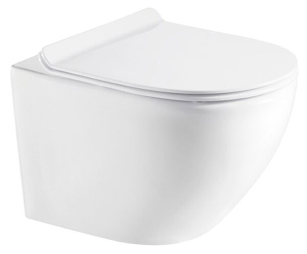 Oltens Hamnes vas wc agăţat fără margine alb lucios 42513000
