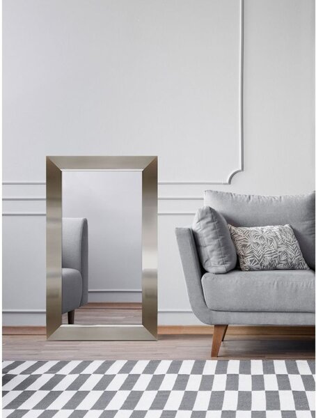 Ars Longa Milano oglindă 74.4x184.4 cm dreptunghiular nichel MILANO60170-N