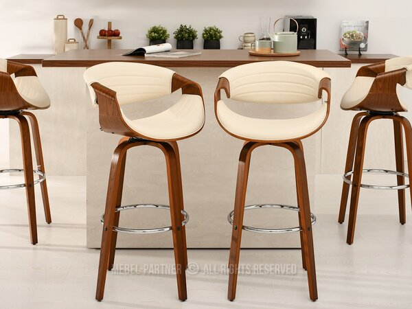 Scaun Bjorn H (crem + nuc). Promo -14%. 1110654