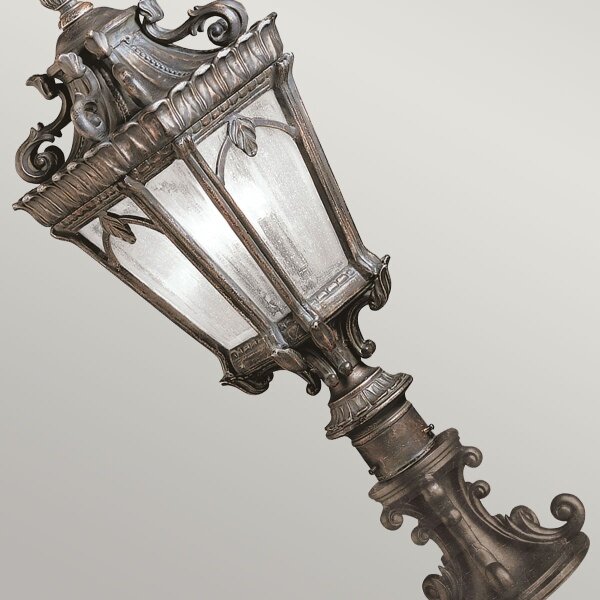 Kichler KL-TOURNAI3-L - Lampă de exterior TOURNAI, 2x E14, 60W, 230V, IP44, bronz