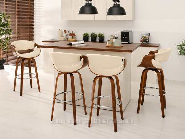 Scaun Bjorn H (crem + nuc). Promo -14%. 1110654