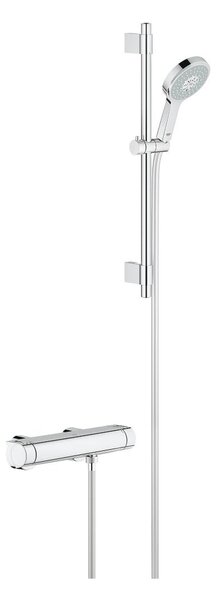 Grohe Grohtherm 2000 baterie de duș perete cu termostat StarLight Chrome 34281001