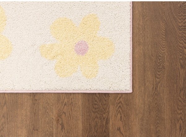 Covor pentru copii galben-fildeș 120x170 cm Dazzy Vanilla – FD