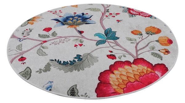 Covoras haaus Arya, Multicolor, 100% poliester, D 140 cm