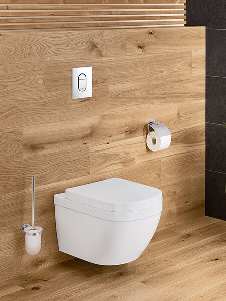 Grohe Euro Ceramic vas wc agăţat fără margine cu spălare turbionară alb 39328000