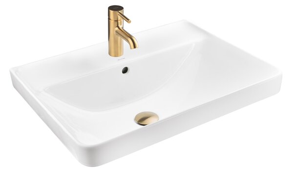 Oltens Kolma lavoar 61x47.5 cm dreptunghiular încastrat alb luciu 41208000