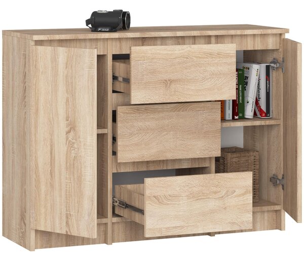 Comodă Kalista VI (Stejar sonoma). Promo -14%. 1128643