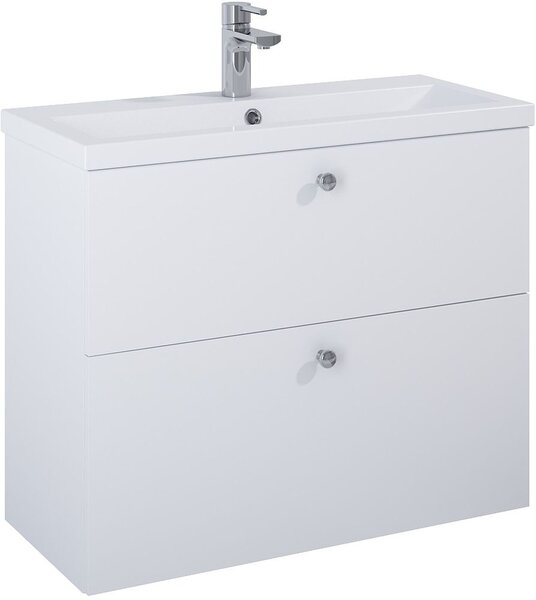 Elita Kido lavoar cu dulap 81 cm alb RE020801115290