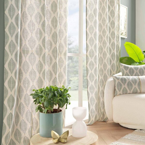 Draperie verde-bej 140x240 cm Maho – douceur d'intérieur