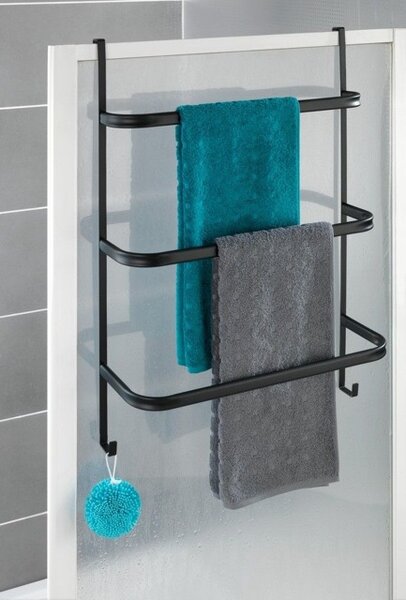 Wenko Irpinia suport prosop negru 24026100