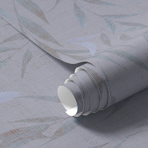 Tapet Ramuri suspendate cu frunze, Tapete scandinav, a00095 : Uwalls.ro
