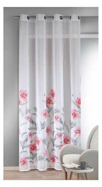 Draperie albă-roz 135x245 cm – Sehlbach