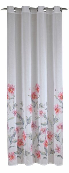 Draperie albă-roz 135x245 cm – Sehlbach