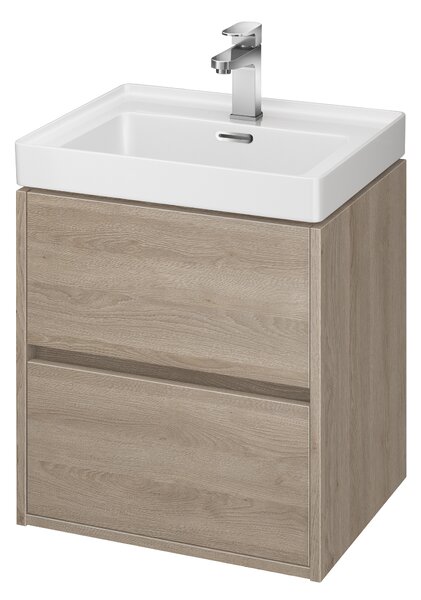 Cersanit Crea lavoar 50.5x40 cm dreptunghiular mobilier alb luciu K114-005