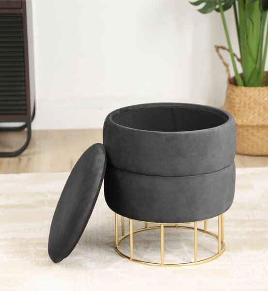 Taburete Eros (grafit). Promo -15%. 1071258