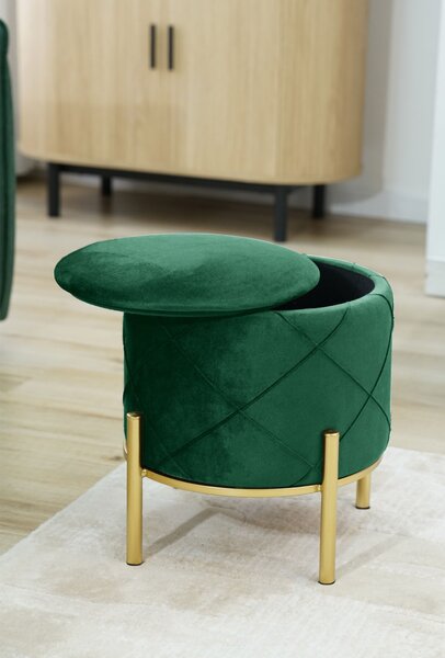 Taburete Solange (verde închis). Promo -21%. 1071272