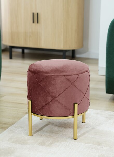 Taburete Solange (roz închis). Promo -14%. 1071271