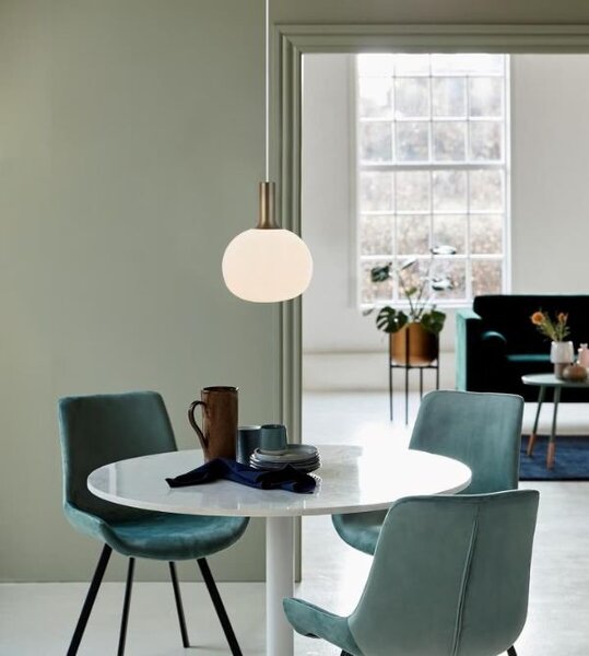Nordlux Alton lampă suspendată 1x60 W alb-auriu 47313001