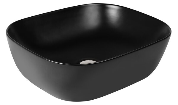 Oltens Hamnes lavoar 46.5x37.5 cm ovale de blat negru mat 40801300