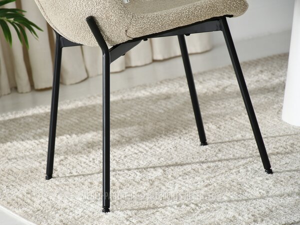 Z0ND0 Scaun Kirkland (bej + negru). 1111093