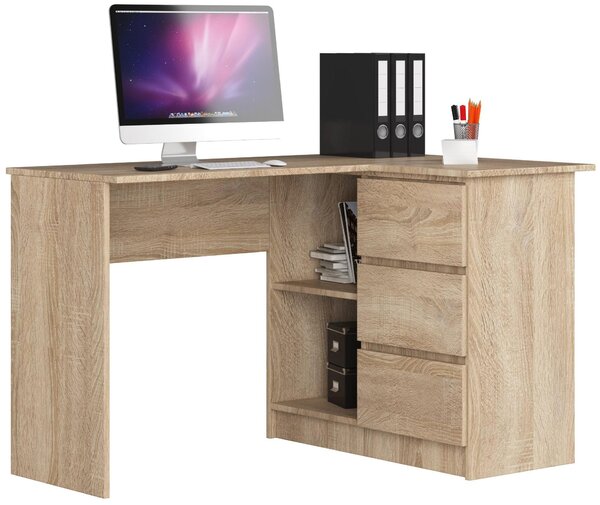Masă PC de colț Bodhi (stejar sonoma) (D). Promo -16%. 1128559