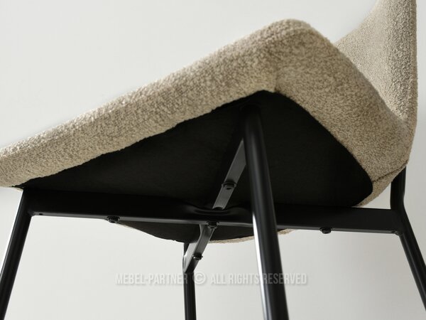 Z0ND0 Scaun Kirkland (bej + negru). 1111093