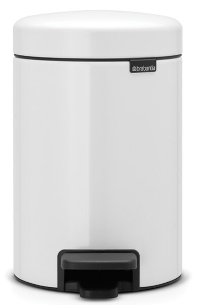 Brabantia NewIcon cos de gunoi 3 l alb-negru 112126
