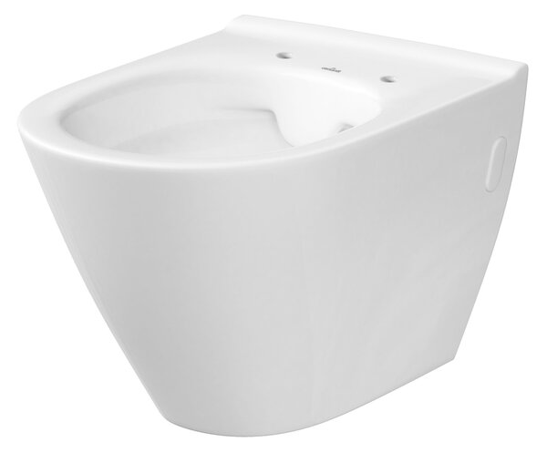 Cersanit City vas wc cu capac soft-close agăţat fără margine alb K701-104-ECO