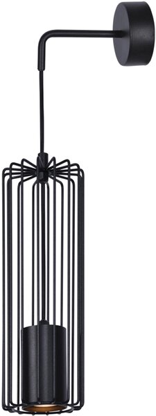 Kaja Falcon lampă de perete 1x10 W negru K-4934