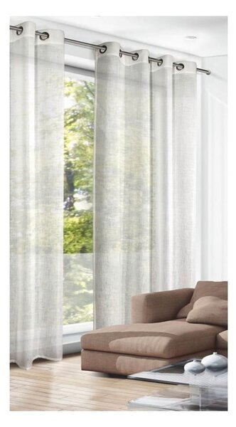 Draperie bej 140x245 cm Struktura Uni – Sehlbach