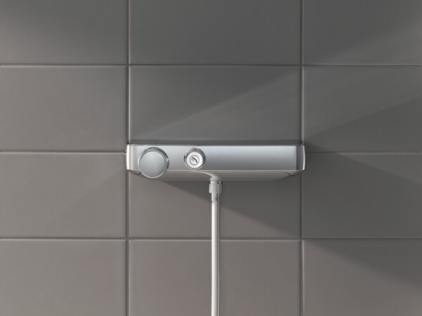Grohe Grohtherm SmartControl baterie de duș perete cu termostat StarLight Chrome 34719000
