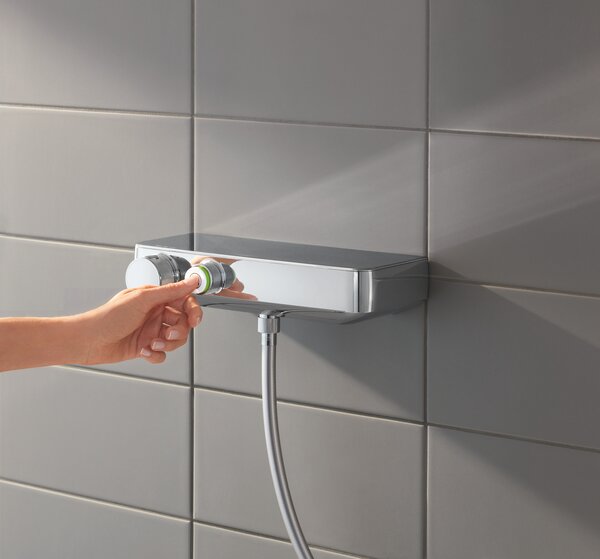 Grohe Grohtherm SmartControl baterie de duș perete cu termostat StarLight Chrome 34719000