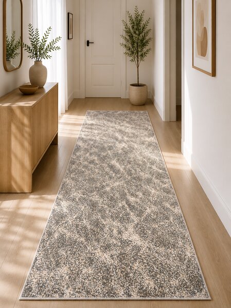 Traversa Covor, Cappuccino 16007, Gri, Latime 150 cm, Diverse Lungimi, 1700 gr mp