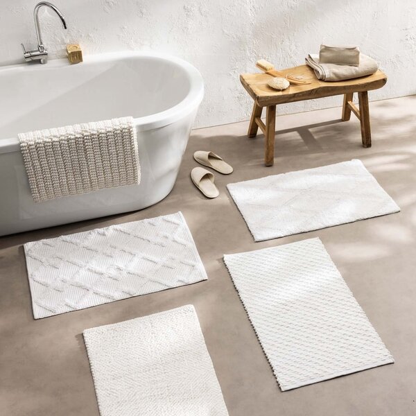 Covoraș de baie crem 50x80 cm Otis – douceur d'intérieur