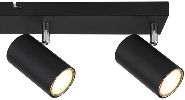 Globo Lighting Robby lampă de tavan 4x35 W negru-crom 57911-4B