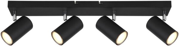 Globo Lighting Robby lampă de tavan 4x35 W negru-crom 57911-4B