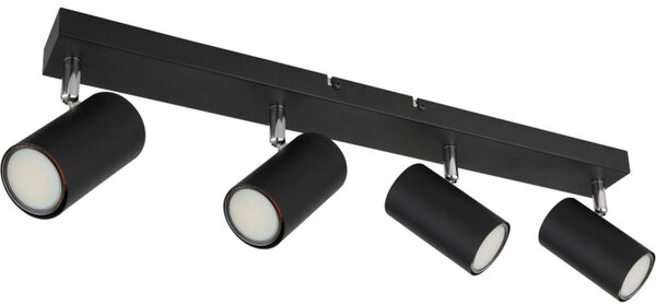 Globo Lighting Robby lampă de tavan 4x35 W negru-crom 57911-4B