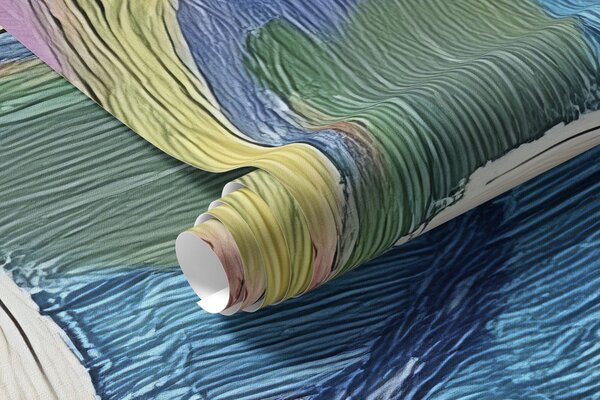 Tapet Abstract palmier colorat, Fototapet Natură, w03578 : Uwalls.ro
