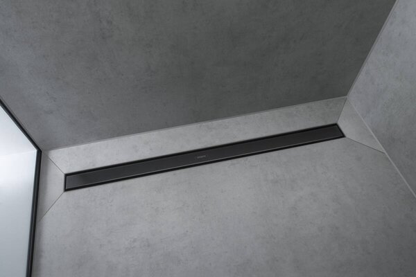 Hansgrohe Raindrain element exterior rigolă 80 cm negru 56038670
