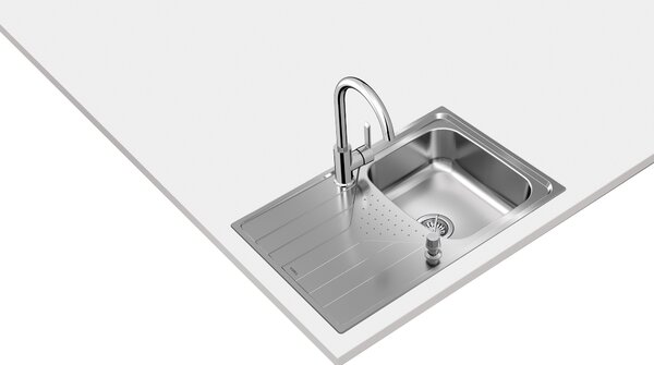 Teka Universe chiuveta din oțel cu sifon 79x50 cm 115110011