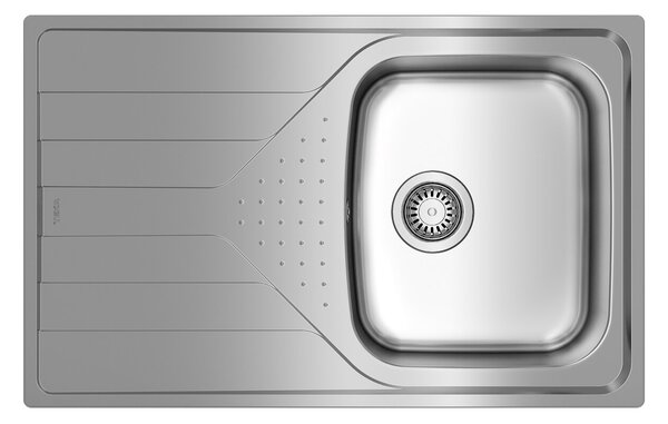 Teka Universe chiuveta din oțel cu sifon 79x50 cm 115110011