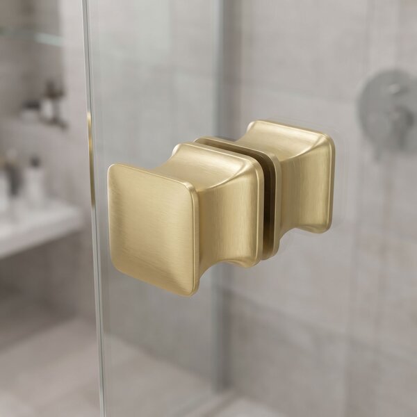 Mâner pentru ușa de duș Rea 04 Brushed Gold