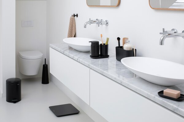 Brabantia ReNew perie de toaletă stativ negru 108587