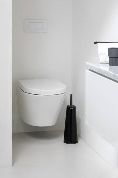 Brabantia ReNew perie de toaletă stativ negru 108587