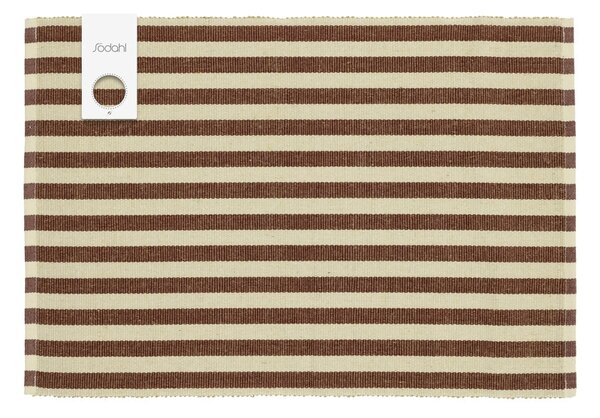 Suporturi pentru farfurii 2 buc. din amestec de iută 33x48 cm Statement Stripe – Södahl